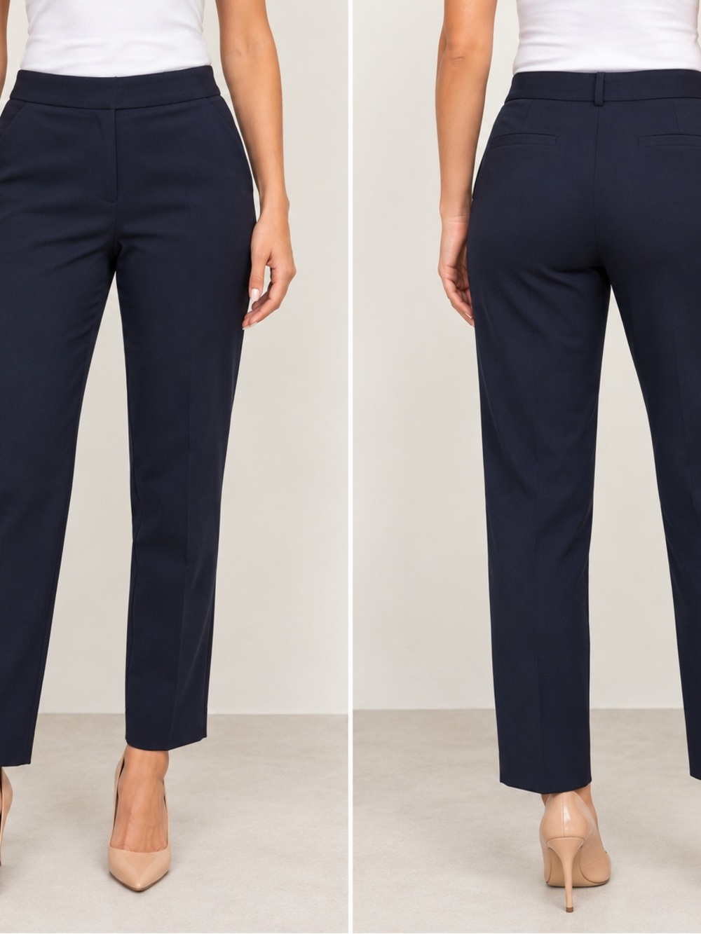Gibson & Latimer Navy Dress Pants | Size 14 | Classic Workwear Trousers